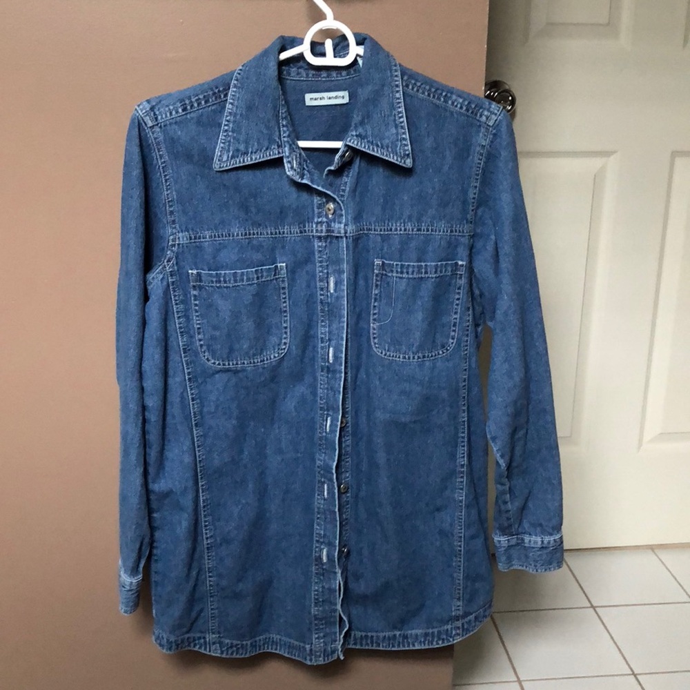 Jean Jacket Marsh Landing Size Small